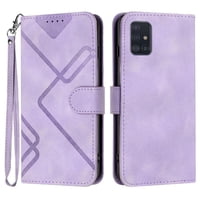 Funda Foxdock Para Samsung Galaxy A71 5G – Tipo Libro Con Soporte, Billetera, Correa Y Diseño Elegante