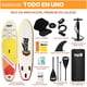 thumbnail image 2 of Set Tabla Stand Up Paddle Surf Inflable Návia 320x81x15cm Color Rojo Con Amarillo, 2 of 10