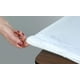 thumbnail image 1 of Mantel Kwik-Covers rectangular de plástico de 6 pies (blanco) x5, 1 of 4