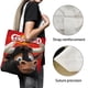 thumbnail image 3 of Ferdinand Bolso de tela con estampado de lienzo para mujer, bolsa de compras reutilizable y estética, con cremallera interior, regalo para mujer,40*45cm., 3 of 6