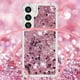thumbnail image 4 of Funda FOXDOCK para Samsung Galaxy S25 Plus con Cuerda Ajustable, Brillo Líquido, Protección Antigolpes y Lente – Ideal para Regalo, 4 of 6