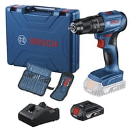 Bosch - Taladro Atornillador Percutor 18V 50Nm+ Accesorios Gsb185-Li