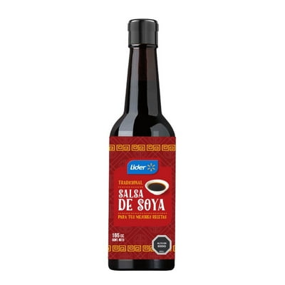 Salsa De Soya Tradicional Botella 165 Ml Lider