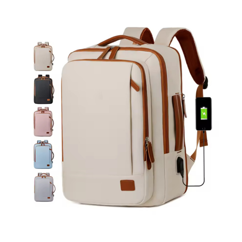 Rumb - Mochila De Viaje Cabina Impermeable Equipaje De Mano Beige