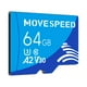 thumbnail image 1 of MOVE SPEED TF Card 400GB 256GB 128GB 64GB 32GB 16GB Micro SD Card Memory Card U3 Flash Class 10 Support Mobile Phones, Game Consoles, Drones, Monitoring And Other Digital Devices, 1 of 4