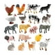 thumbnail image 4 of 19 Uds. Conjunto De Modelos De Animales De Granja, Manualidades Para Decoración De Casa De Juegos, Juguetes Educativos Para Niños, 4 of 5