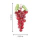thumbnail image 2 of Uvas artificiales rojas caiyjhao - 2 piezas (24 unidades), 2 of 6