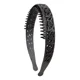 thumbnail image 3 of Cintillo Mediano Con Dientes Modelo 18 - Negro, 3 of 3