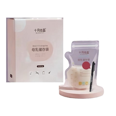 Bolsa Para Leche Maternal 36 Unidades Más Plumón Lubabycas