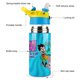 thumbnail image 3 of Los Jóvenes Titanes en acción Botella de Agua con Tapa Pop Top de Un Toque, Acero Inoxidable, a Prueba de Fugas, para Deportes, Botella Infantil azul 12 oz, 3 of 6