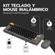 thumbnail image 3 of Kit Teclado y Mouse Inalámbrico Bluetooth USB Amarillo, 3 of 8