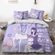 thumbnail image 2 of Anime Duvet Cover Full Size Microfiber Soft Cartoon Bedding Set Teen Boys Girls Bedroom Decor 3 Pcs Single Double Bed Set, 2 of 5