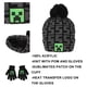 thumbnail image 3 of Set de ropa Bioworld Minecraft SSSS Creeper Toddler Black, 3 of 7