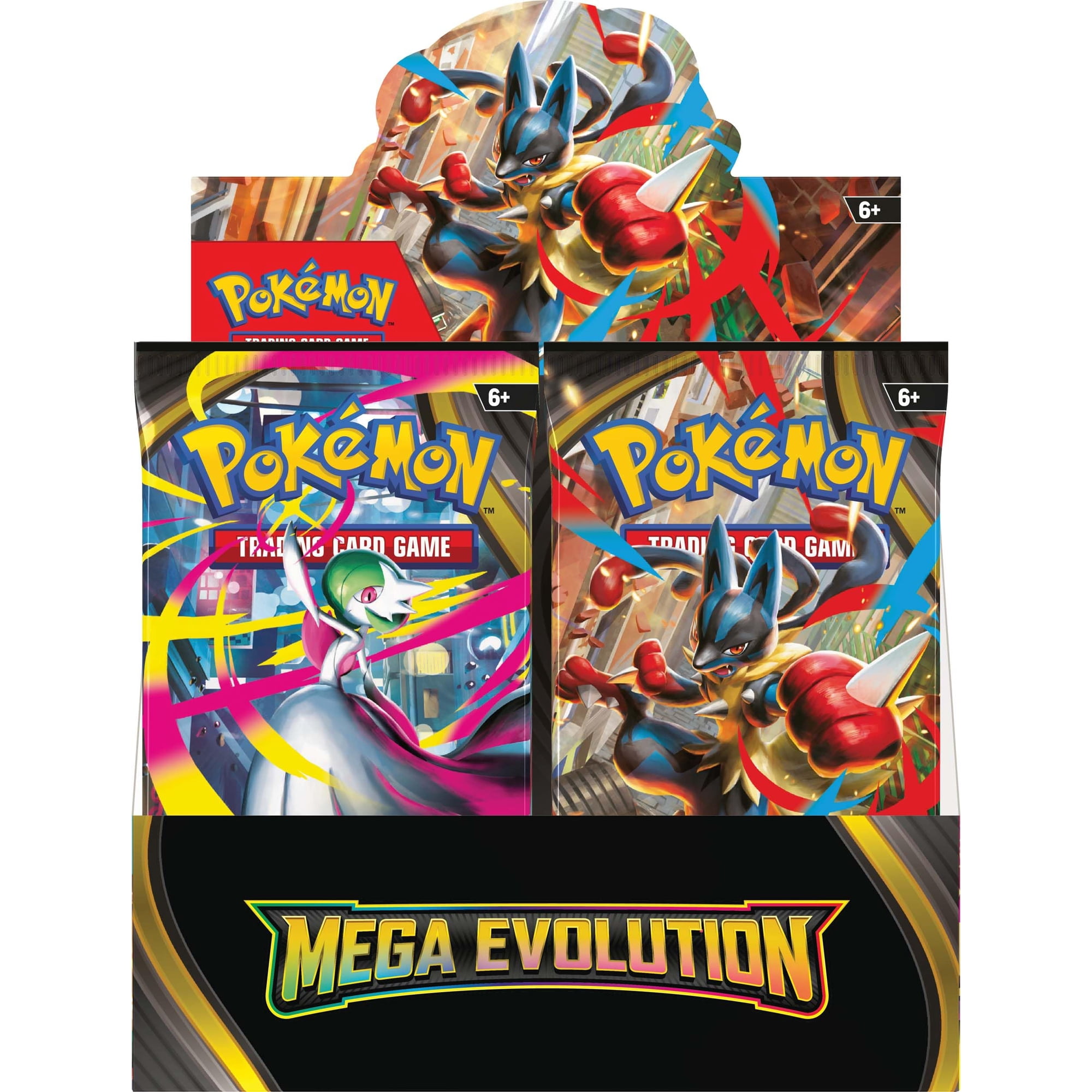 Paquete De Refuerzo Del Juego De Cartas Coleccionables Pokémon Mega Evolución