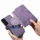 thumbnail image 5 of Funda Billetera Magnética para Samsung Galaxy S22 Plus Soporte Tarjetas Desmontable Morado, 5 of 6