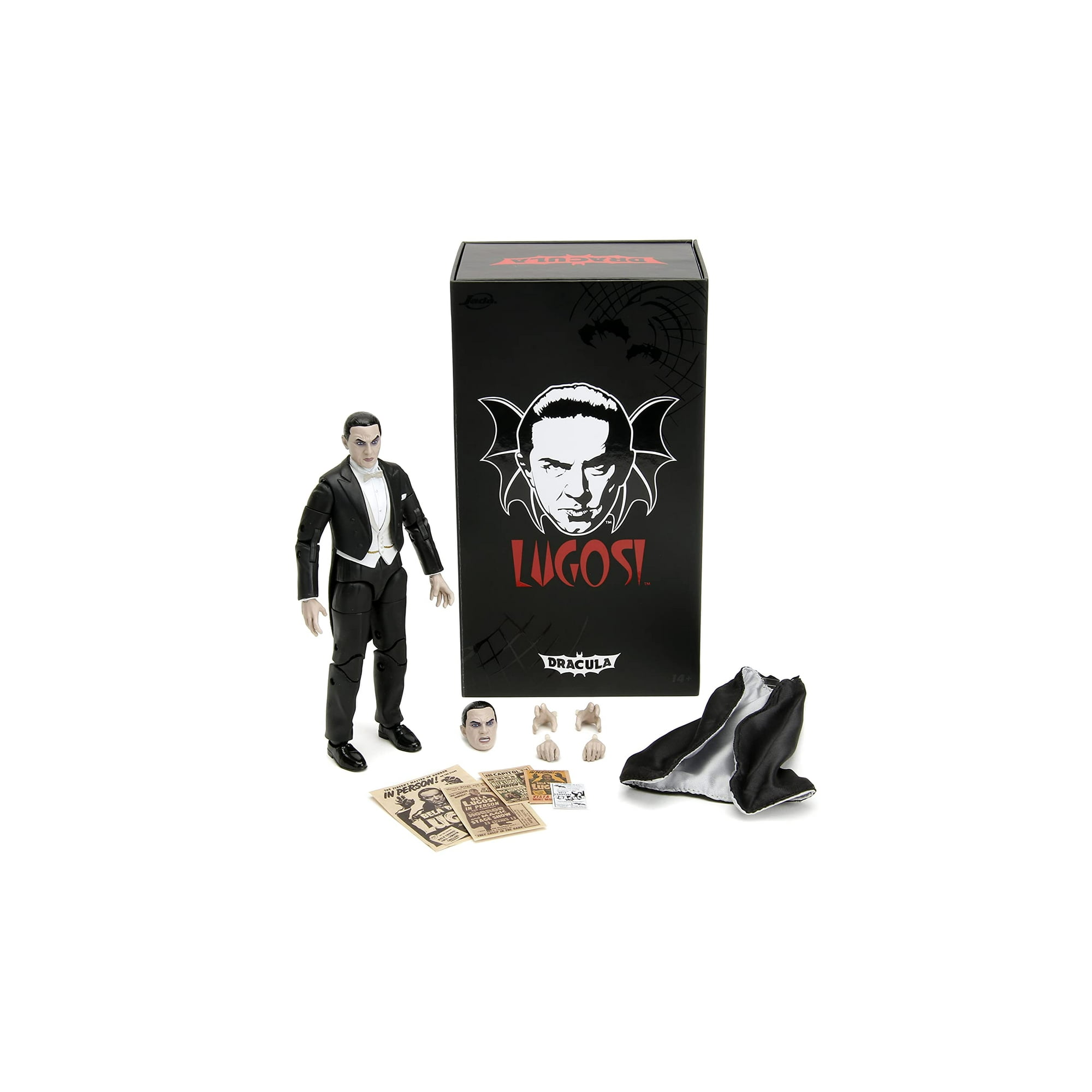 Figura De Acción Jada Toys Dracula Bela Lugosi, 15 Cm, Escala 1:12