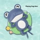 thumbnail image 1 of 1 Pc Chain Winding Frog, Children's Water Play Toy, Summer Baby Bath Water Play Toy, Frog Water Play Toy, 472in*2.75in*1.96in, 1 of 4