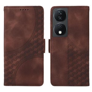 Carcasa Foxdock Honor X7B 5G De Cuero Pu, Diseño Acolchado Clásico, Protección Contra Caídas Y Rayones