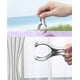 thumbnail image 3 of Paquete de 8 pinzas de acero inoxidable para ropa, pinzas de toalla de 4,7 pulgadas para playa, pinzas gigantes para ropa, pinza de metal para evitar que la toalla se vuele, aptas para uso doméstico o, 3 of 6