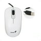 thumbnail image 1 of Mouse Alambrico 3 Botones 1000dpi Dx-110 Blanco, 1 of 6