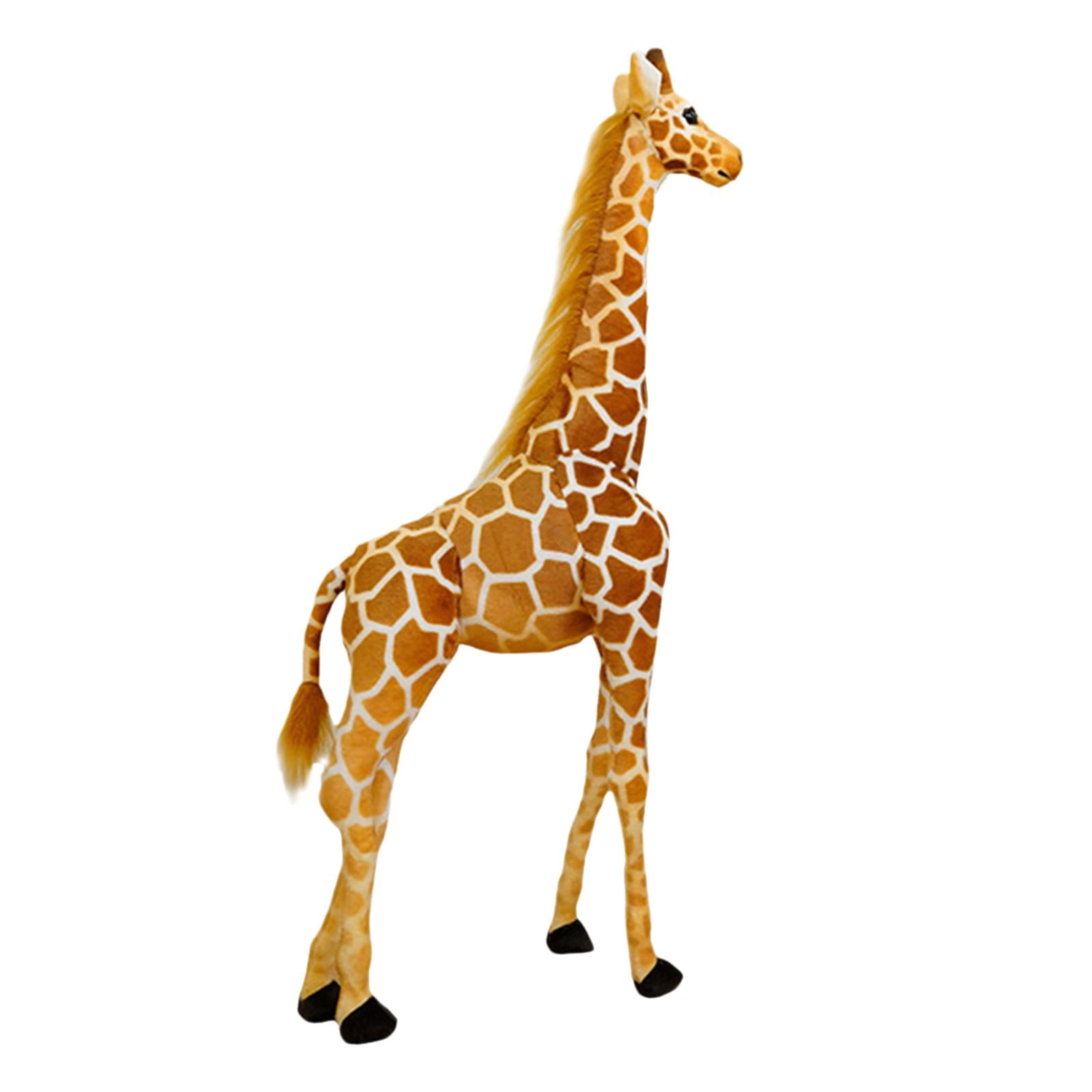 Magideal - Bonito Juguete De Jirafa De Peluche Grande, Figura De Reno, Animal De Peluche, Animal De Peluche, Ideal Para Regalo De Niños, Nuevo Regalo, Decoración 120cm