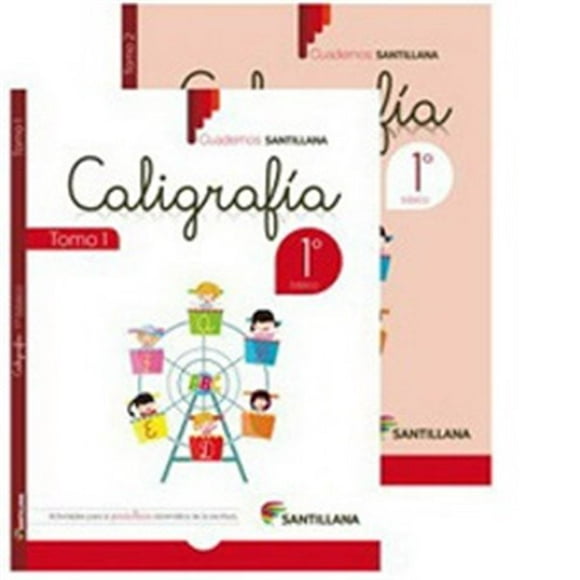 CUADERNO SANTILLANA DE CALIGRAFÍA 1 (Tomo 1 y Tomo 2)