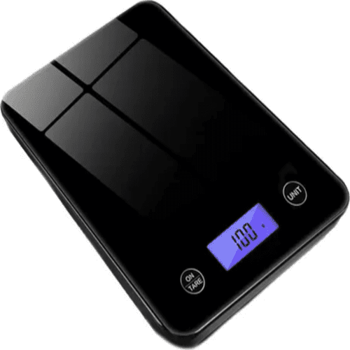 Genérico - Balanza Cocina Digital Vidrio 5kg Color Negro