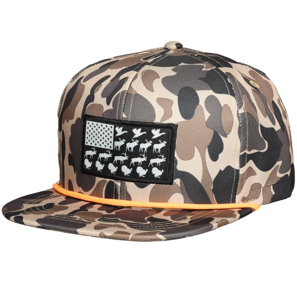 Gorra Snapback Juvenil EDTREK Old School Camuflaje