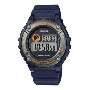 Reloj Digital Azul Casio W-216H-2Bv