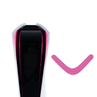 Genérico - Compatible Con La Consola Playstation 5 Autoadhesivo Gradiente Luminoso Led Light Bar Skin Cubierta Pegatinas Para Ps5 Gaming Console Accesorios-Rosa