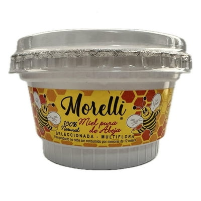 Miel De Abeja Seleccionada Multiflora Pote 200 G Morelli