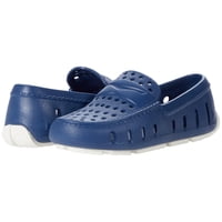 Mocasines Shoe Floafers Prodigy Driver Eva Para Niños, Color Azul Marino Y Blanco