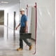 thumbnail image 4 of Cremallera ZipWall de alta resistencia para barreras antipolvo, paquete de 2, roja, 4 of 6