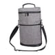 thumbnail image 4 of Bolsa Más Fresca Aislada Bolsa De Almuerzo Térmica Ligera Para Pescar Almuerzo Al Aire Libre Gris, 4 of 5