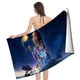 thumbnail image 4 of Wish Toalla de playa de secado rápido con diseño temático, regalo para mujeres y niñas, ideal para cumpleaños, fans, amantes de la música, uso en la playa o al aire libre, 78 × 160 cm, 4 of 6