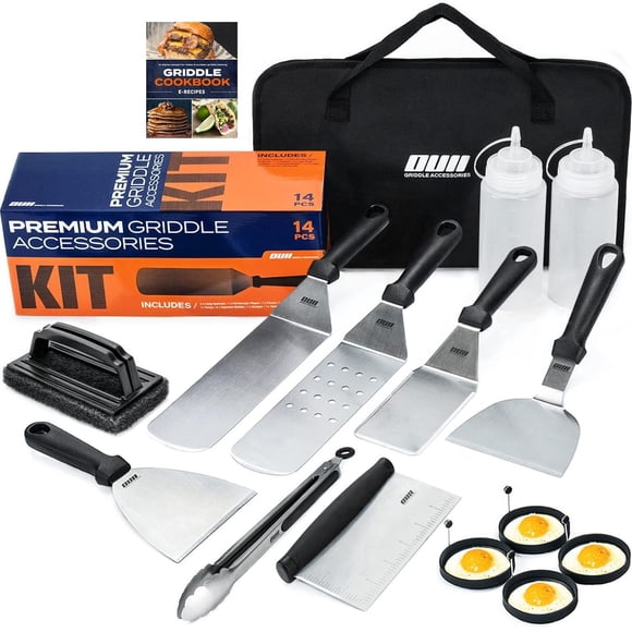 Set de accesorios para plancha OUII para Blackstone y Camp Chef