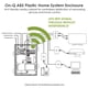 thumbnail image 2 of Carcasa multimedia Legrand OnQ ENP2050-NA de 50 cm con WiFi blanca, 2 of 8