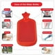 thumbnail image 3 of Guatero 2lts Térmica Forro Polar Hule Bolsa Agua Caliente, 3 of 3