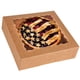 thumbnail image 1 of Pie Boxes Tcoivs, paquete de 30 unidades, con ventana, 25,5 x 25,5 x 6,4 cm (color marrón), 1 of 6