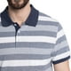 thumbnail image 5 of Polera Hombre Piqué Listada Cuello Camisero Bolsillo Pecho, 5 of 7