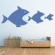 thumbnail image 2 of Decomural Fish Eat Fish Bathroom WS-32821, 2 of 2