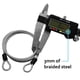 thumbnail image 2 of Cable de seguridad para candado de equipaje Cable de seguridad Lumintrail de 4 pies, 2 of 6