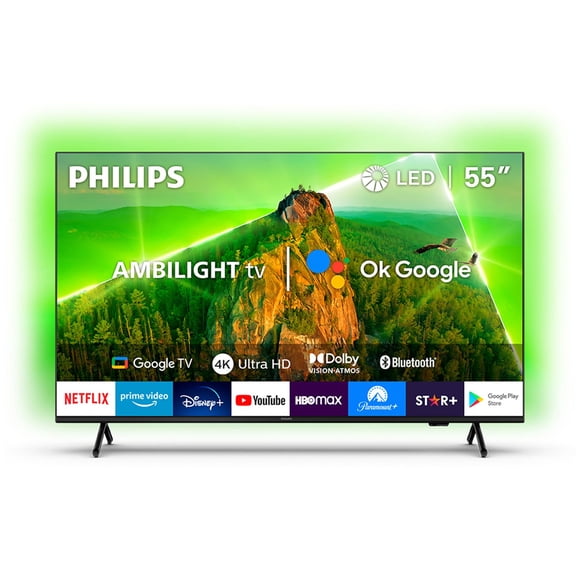 Televisor 55" LED 4K UHD 55PUD7908 Smart TV Philips