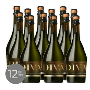 Pack X 12 Espumante Diva Moscato 750 Ml