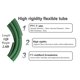 thumbnail image 2 of Tubo flexible para flores artificiales 10 m + 1 tijera + 2 bases, 2 of 4