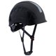 thumbnail image 1 of Casco de seguridad LOHASPRO negro ventilado con correa de mentón, 1 of 6