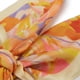 thumbnail image 4 of Pañuelo tipo seda 70x70 estampado petalos amarillo Talla Única, 4 of 5