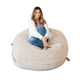 thumbnail image 1 of Sillón puff gigante Big Joe Fuf de espuma, 152 cm, extragrande y afelpado, 1 of 7