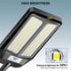 thumbnail image 5 of Farolas solares VOOJOY 5000W 7000K con sensor de movimiento, paquete de 2 unidades, 5 of 7