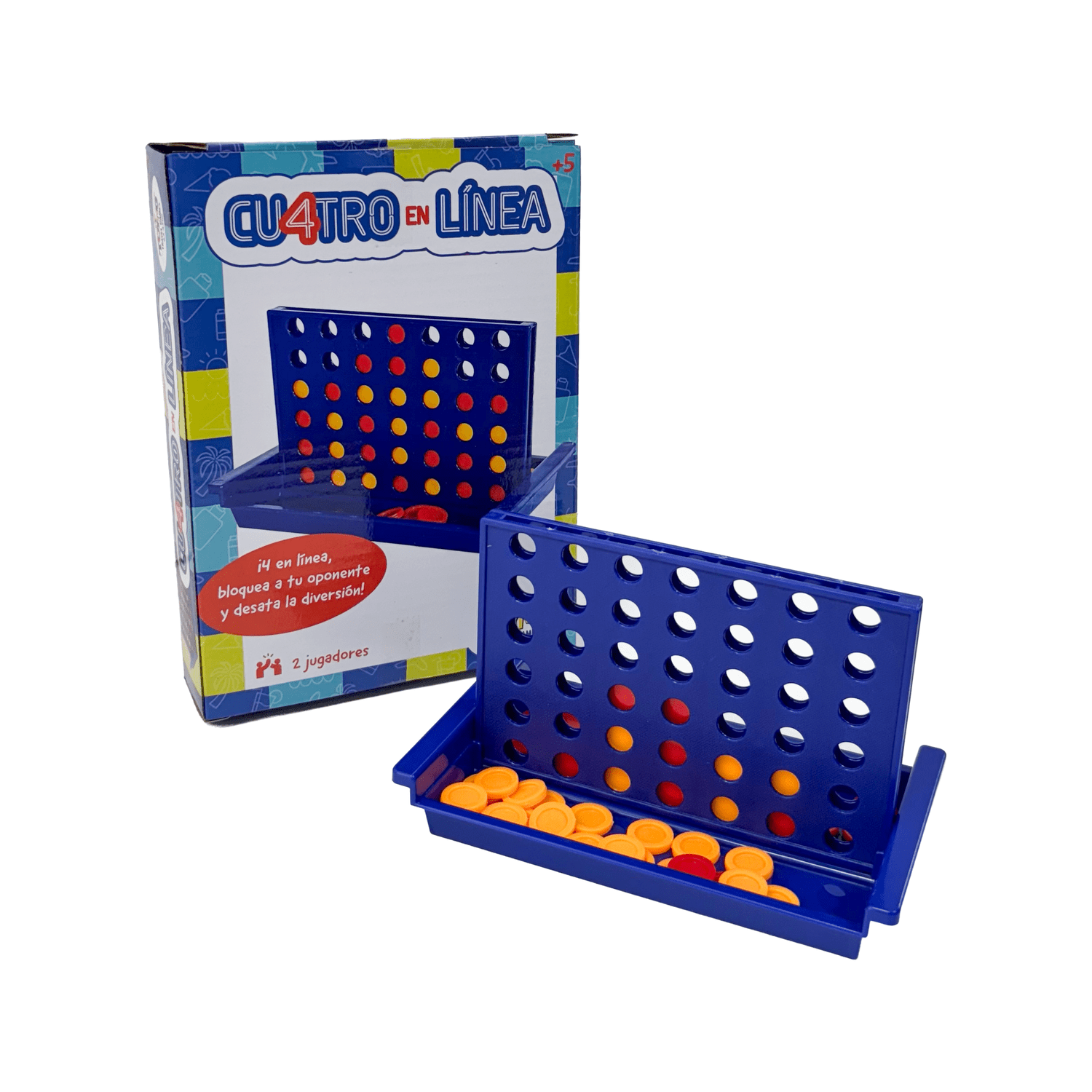 Juego De Mesa Travel Game 4 Línea – Toyng